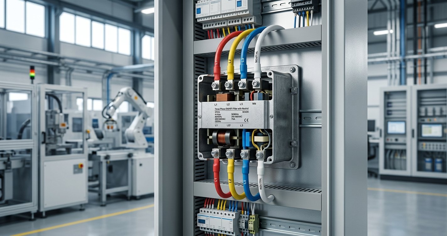 Three Phase Filters with Neutral